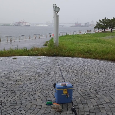 雨の中…　とりあえずちょっと1杯