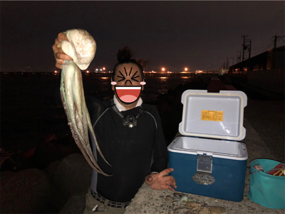 タコ調査9! まだまだよく釣れます!