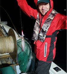 舞鶴沖でイカメタル釣行