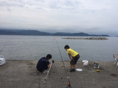 タチウオの気配無し