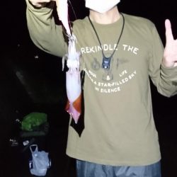 ケンサキエギング、居残りアオリはバラシ。