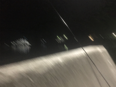 泳がせで雨の後のシーバス！