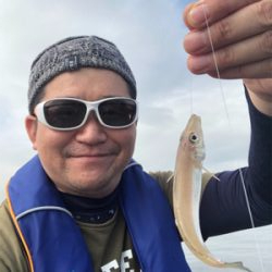 岸和田沖堤防でキス&タコ