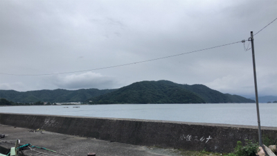 はとう渡船で沖筏