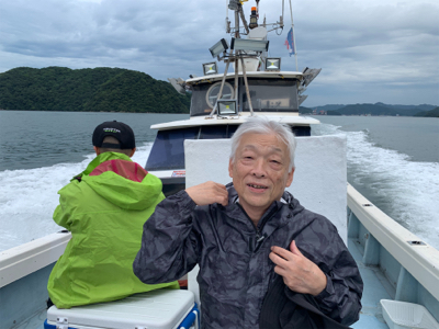 舞鶴沖でイカメタル釣行