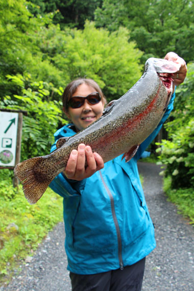 小菅トラウトガーデン 釣果