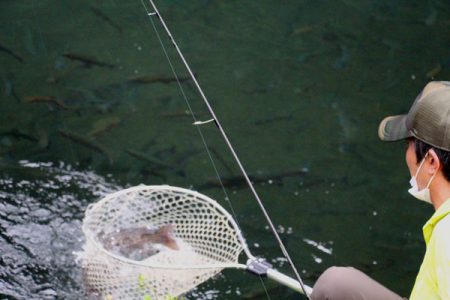 小菅トラウトガーデン 釣果