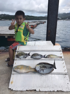 本部釣りイカダ 釣果