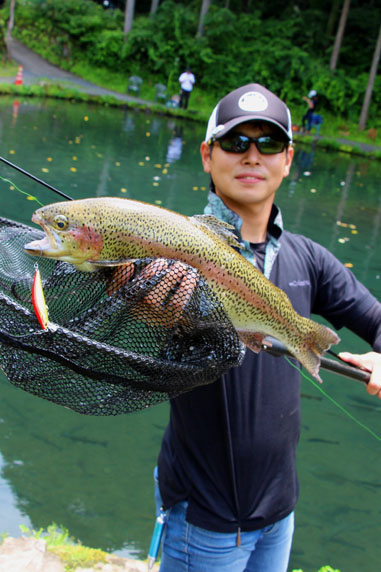 小菅トラウトガーデン 釣果