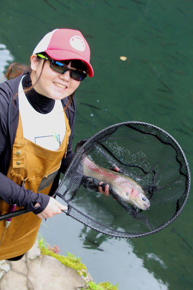 小菅トラウトガーデン 釣果