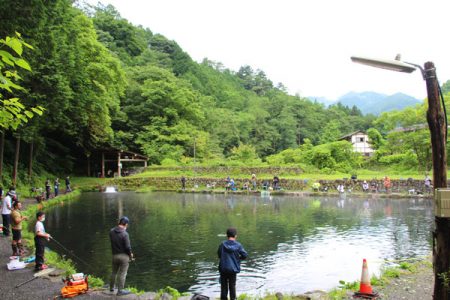 小菅トラウトガーデン 釣果
