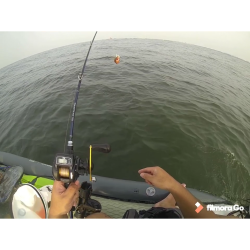 根魚にワーム初使用