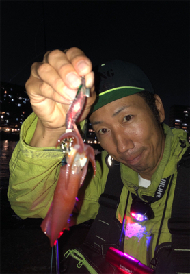 剣先イカ開幕！？大潮のナイトゲーム☆GUN…