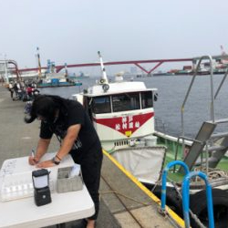 神戸沖波止でお祭り!