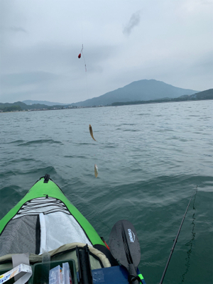 ボートキス釣り