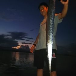 朝マズメタチウオ。