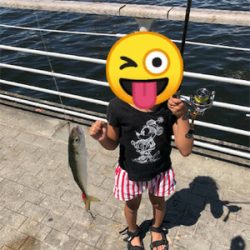 真夏のファミリーフィッシング