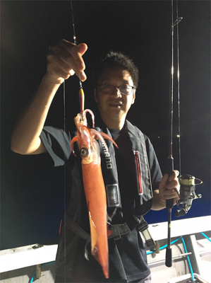 博多夜焚きイカメタル爆釣