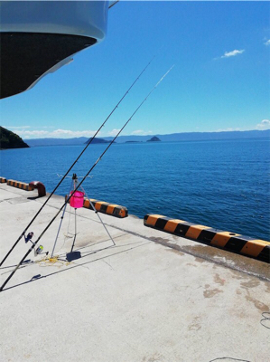 加治木港でエレベーター