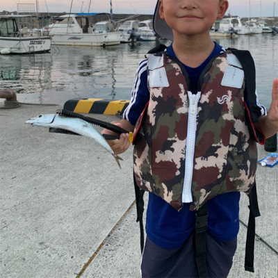 堤防でイシガキダイ！