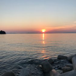 炎天下の釣行。