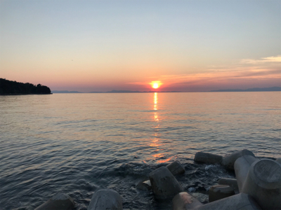 炎天下の釣行。