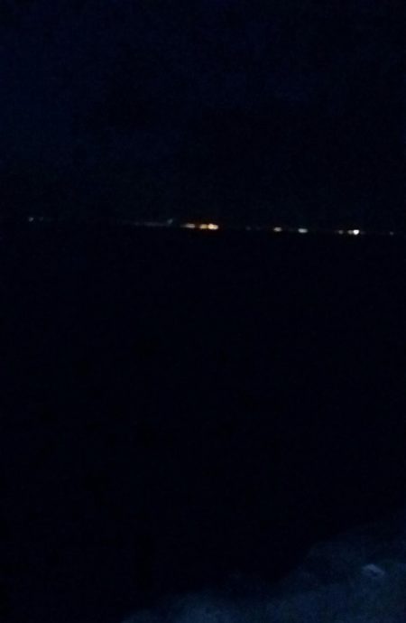 タチウオ接岸中