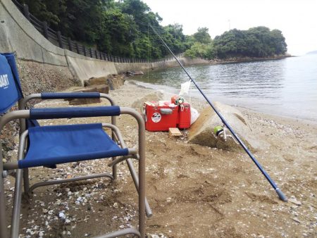室津のキス釣り