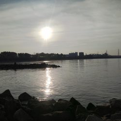 大塩海岸でキス釣り