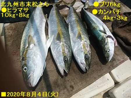 大物釣果速報！●光義丸：平戸市早福港