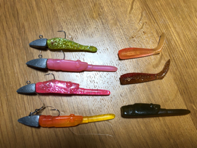 NEW RODの鱗付け完了‼️