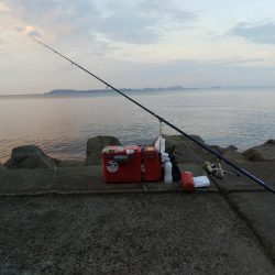 苅屋海岸のキス釣り