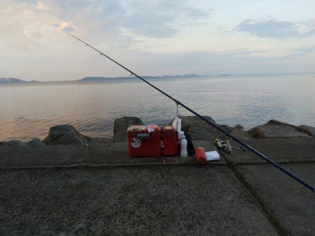 苅屋海岸のキス釣り