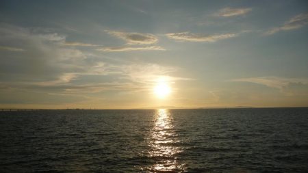 人が多い人工島