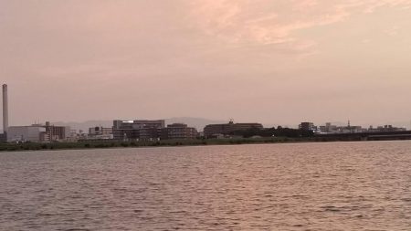 ボラに引っ張ってもらいました。チニングに行ったのに。