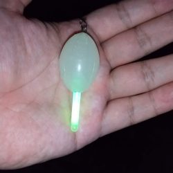 自作フロートでなんちゃって電気ウキ仕掛け