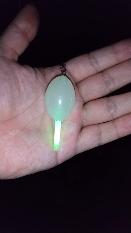 自作フロートでなんちゃって電気ウキ仕掛け