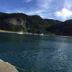 初見草漁港!カンパチ釣れた!