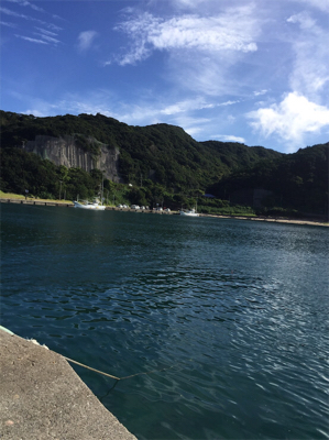 初見草漁港!カンパチ釣れた!