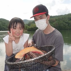 フィッシングレイクたかみや 釣果