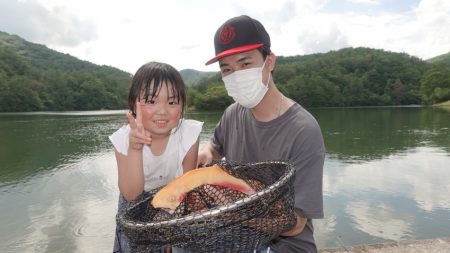 フィッシングレイクたかみや 釣果