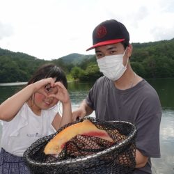 フィッシングレイクたかみや 釣果