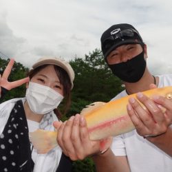 フィッシングレイクたかみや 釣果