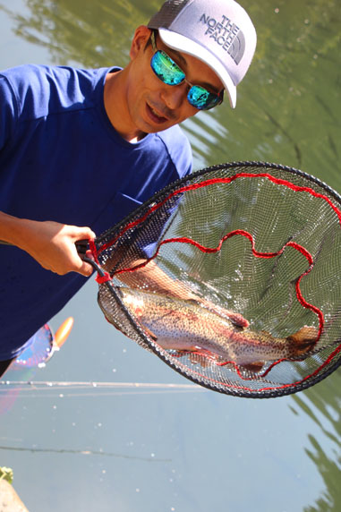 小菅トラウトガーデン 釣果