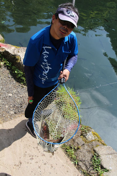 小菅トラウトガーデン 釣果