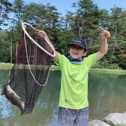 白州トラウトフィッシングエリア シルフ 釣果