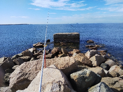 大塩海岸のキス釣り