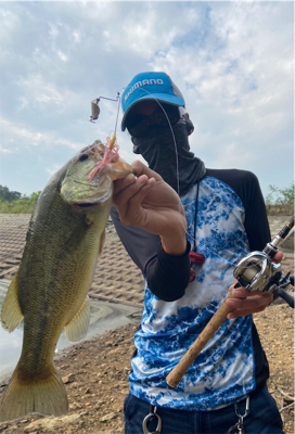 連日バス釣り(^^)