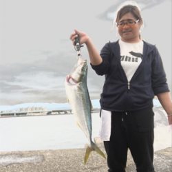 ついに釣れた( – ̀ω -́ )✧