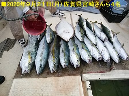 大物釣果速報！●光義丸：平戸市早福港